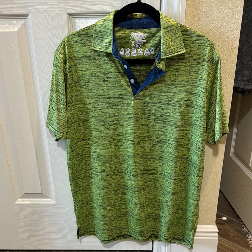 Men's Green TailorByrd Polo Shirt